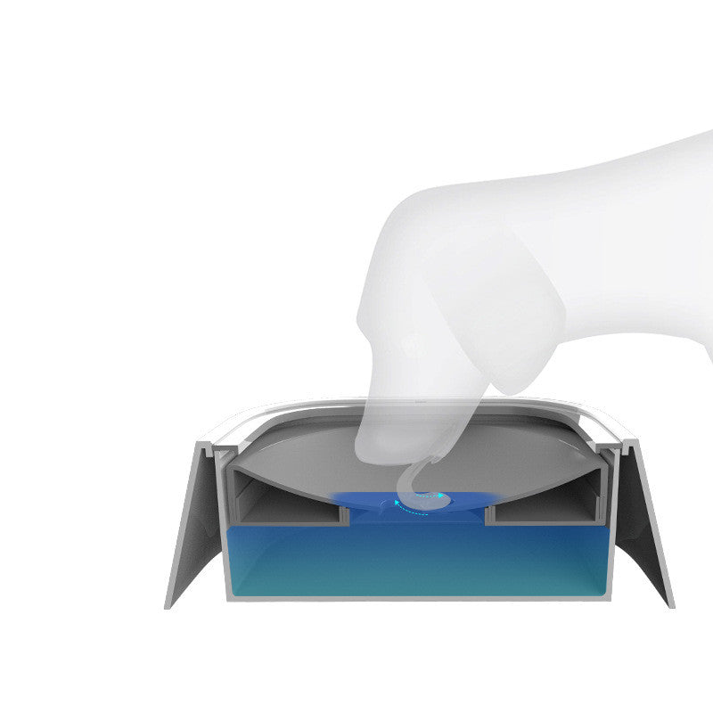 Floating Pet Water Bowl – Anti-Spill Slow Feeder