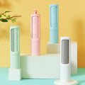 2-in-1 Reusable Pet Hair Remover – Self-Cleaning Lint Roller Brush
