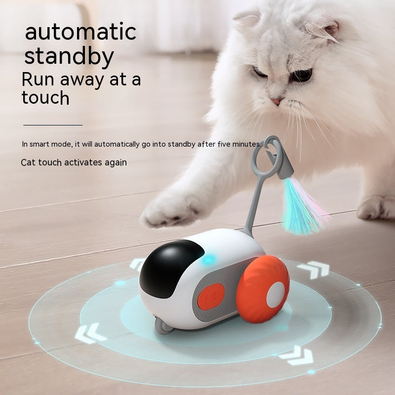 Interactive Cat Car Toy – Remote Control