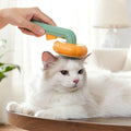 Pet Pumpkin & Grooming Slicker Brush For Tangled Hair