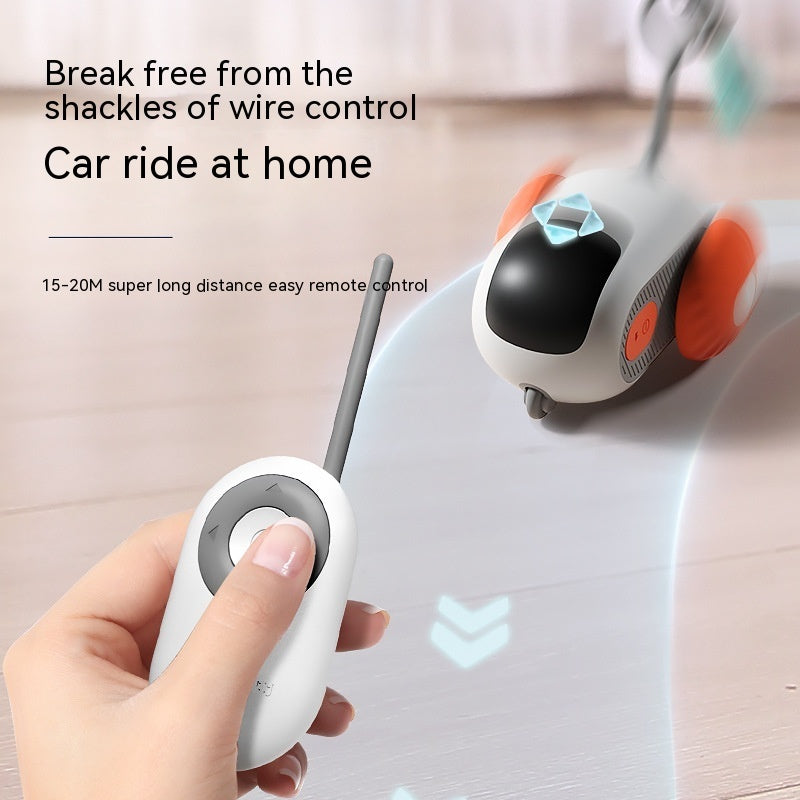 Interactive Cat Car Toy – Remote Control
