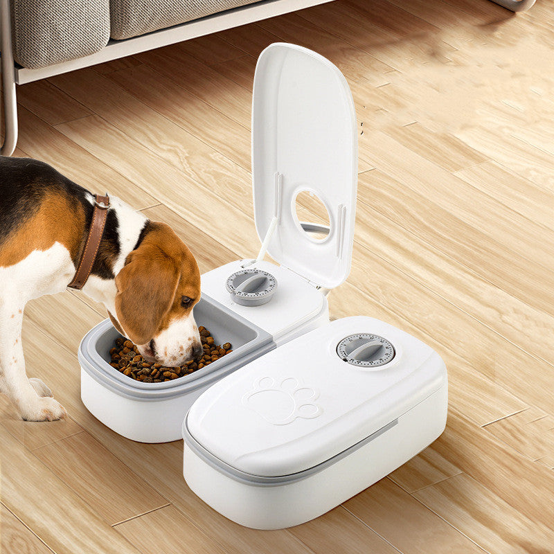 Smart Pet Feeder with Timer for Cats & Dogs – Automatic Food Dispenser